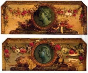 An Allegory Of Night; And An Allegory Of Love by Pierre-Nicolas Huillot