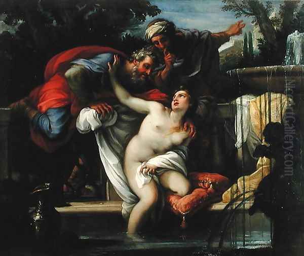 Susanna and The Elders - view 1