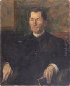 Portret Ksiedza by Jerzy Hulewicz