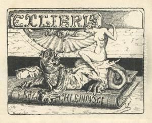 Ex Libris Kazimierza Chledowskiego (1918) by Jerzy Hulewicz