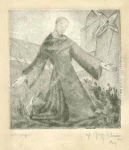 Swiety Franciszek Z Asyzu (1917) by Jerzy Hulewicz