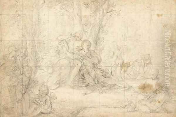 Angelica and Medoro - view 1