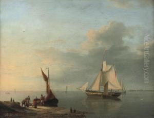 Loading The Ships On A Calm