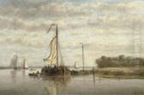 Along A River In Summer - view 1