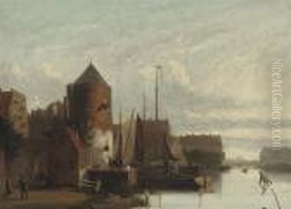A View Of Haarlem, With The St. Bavo Church In The Distance - view 1