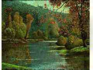 Automne Sur La Riviere