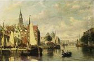 Townview Amsterdam by Johannes Frederik Hulk, Snr.