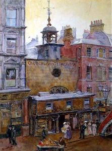 The Church of St. Ethelburga, London by Elizabeth M. Chettle