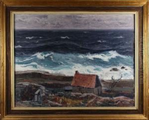 Stormigt Hav by Oscar Hullgren