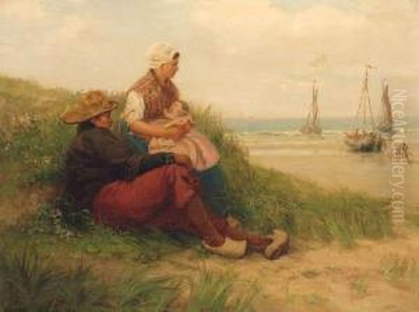 Resting In The Dunes, Holland - view 1