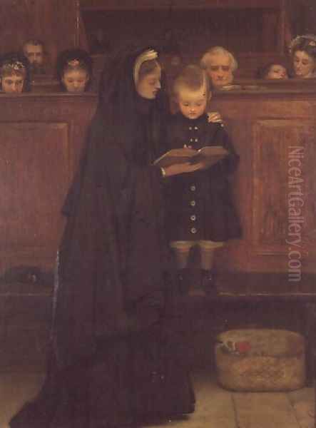 In Church, 1869 - view 1