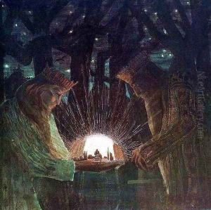 The Kings - Fairy-Tale by Mikolajus Ciurlionis