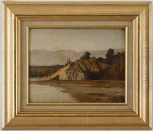Cre De Vaux Depuis Les Iles De Veyrier by Charles Humbert