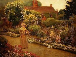 An English Garden by Percy Robert Craft