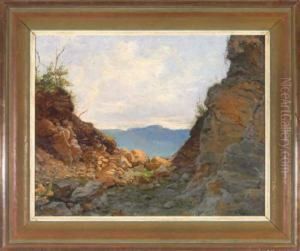 Gebirgslandschaft by Adolf Humborg