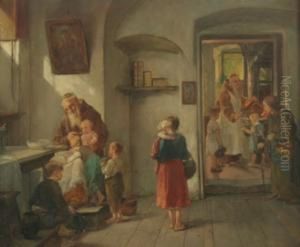 In Der Klosterkuche by Adolf Humborg