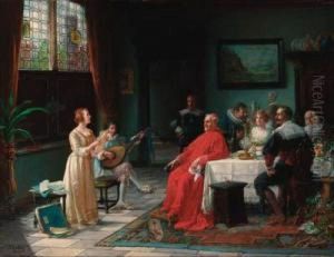 The Recital by Adolf Humborg