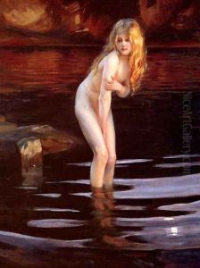 La Baigneuse (The Bather) by Paul Emile Chabas