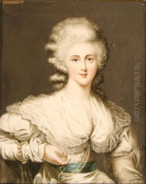 Portrait Of Sarah Villiers, Vicountessof Jersey - view 1