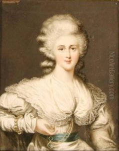 "portrait Of Sarah Villiers by Ozias Humphrey