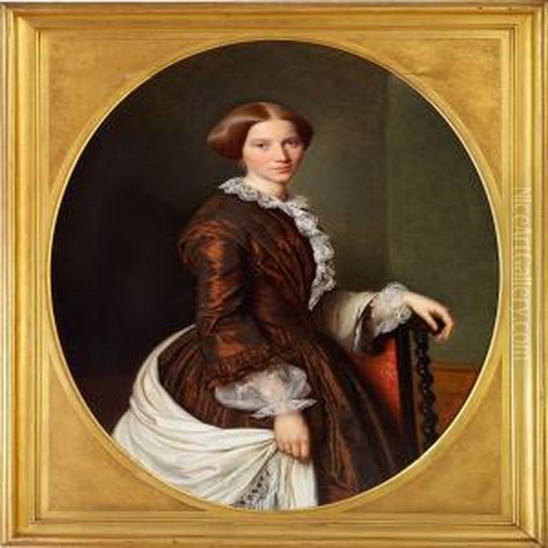 A Pair Of Portraitsof Merchant Martin Peter Schultz And His Wife - view 1