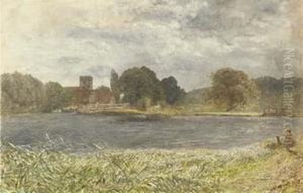 Goring Lock, Stormy Day - view 1