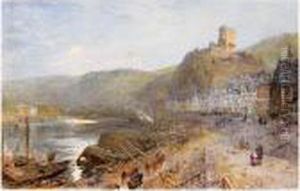Cochem On The Moselle by Alfred William Hunt