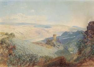 Cobern On The Mosel, Grape Pickers by Alfred William Hunt