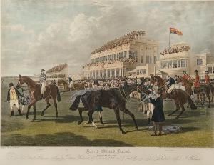 The Grandstand At Ascot by Charles Hunt
