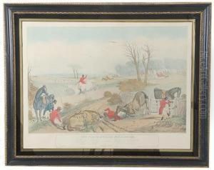 The Young English Fox Hunter Full Cry by Charles Hunt