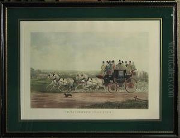 The "age" Brighton Coach In 1852 - view 1