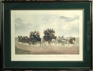 The Brighton Day Mails, Passing Over Hookwood Common by Charles Hunt