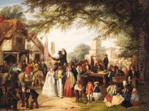 The Village Fair by Charles Hunt
