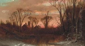 Twilight Of The Old Year by Charles Day Hunt