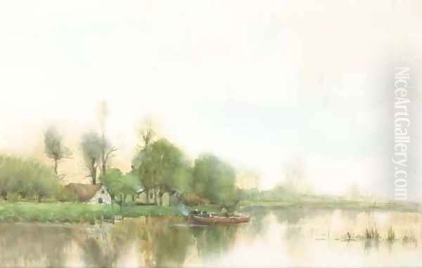 Setting out on a quiet morning - view 1