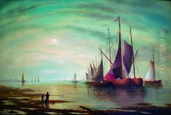 Coastal Scenes With Fishing Boats - view 1