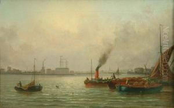 A Shipping Scene - view 1
