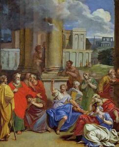 The Prophet Agabus Predicting St. Paul's Suffering in Jerusalem