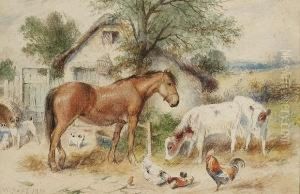 A Farmyard Scene A Farmyard Scene