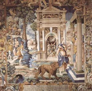 St Mammes and Duke Alexander 1541 by Jean the Elder Cousin