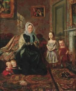Group Portrait Of Mrs Davies