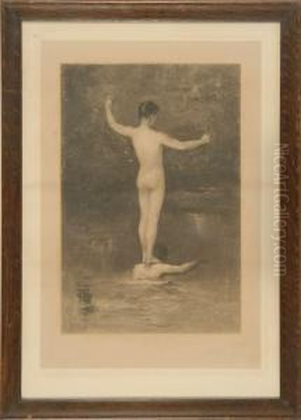 A Nude In A River - view 1