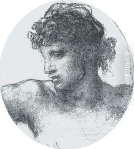 Study For Flight Of Night by William Morris Hunt