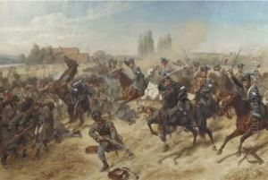 A Violent Confrontation by Emil Hunten