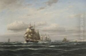 Marine. by Franz Johann (Wilhelm) Hunten