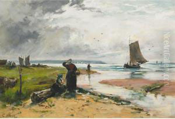 Arrival Of The Boats - view 1