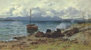Tanning The Herring Nets