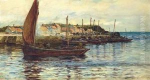 Shipping In The Harbour Of Oban
