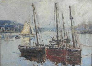 Skiffs At Tarbert, Loch Fyne Skiffs At Tarbert, Loch Fyne