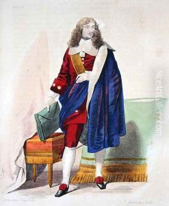Jean-Baptiste Colbert de Torcy (1619-83), illustration from 'Le Plutarque Francais' by Charles Abraham Chasselat